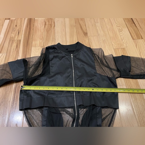 Beulah Style Black Sooner Or Later Mesh Jacket - Women’s Size Small / Medium - Picture 6 of 7